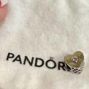 Pandora Mother heart charm